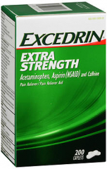 Excedrin Extra Strength Caplets 200 CP
