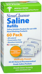 SinuCleanse Saline Refills Packets