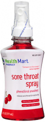 Health Mart Sore Throat Spray Cherry Flavor