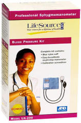LifeSource Professional Blood Pressure Kit Sphygmomanometer UA-200