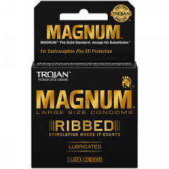 TROJAN MAGNUM RIBBED 64208 3
