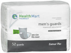 Health Mart Men's Guards Maximum Absorbency Guards