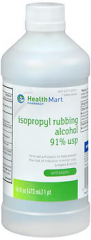 Health Mart Pharmacy Isopropyl Rubbing Alcohol 91% USP