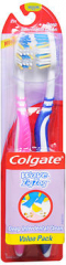 Colgate Wave Zig Zag Toothbrushes Medium Full Head Value Pack