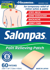 SALONPAS PAIN REL PTCH 20