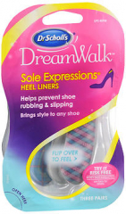Dr. Scholl's DreamWalk Sole Expressions Heel Liners