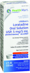 Health Mart Children's Loratadine Oral Solution Fruit Flavor