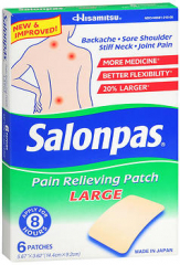 Salonpas Pain Relieving Patches Large