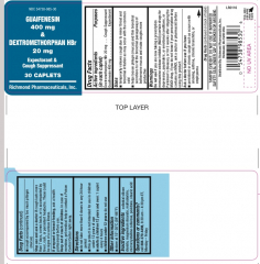 GUAIFENESIN DM CP 400 20MG 60