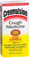 Creomulsion Cough Medicine Adult Formula Original Flavor