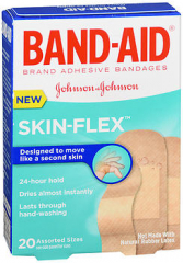 Band-Aid Skin-Flex Bandages Assorted Sizes