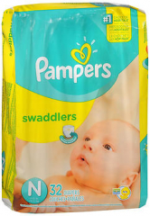 Pampers Swaddlers New Baby Diapers Size Newborn