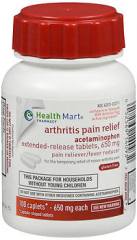 Health Mart Arthritis Pain Relief Caplets 100 CP