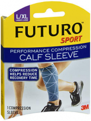 FUTURO Sport Performance Compression Calf Sleeve Large/X-Large