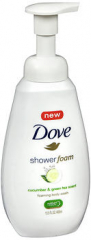 Dove Shower Foam Cucumber & Green Tea Scent