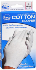 Cara Cotton Gloves L