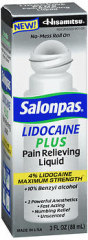 Salonpas Lidocaine Plus Maximum Strength Pain Relieving Liquid