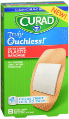 Curad Truly Ouchless Extra Large Plastic Bandages