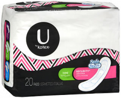 U by Kotex Security Ultra Thin Pads Long