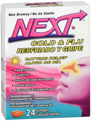 Next Cold & Flu Daytime Relief Softgels