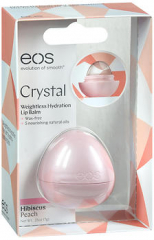 EOS Crystal Weightless Hydration Lip Balm Hibiscus Peach