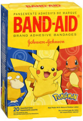 BAND-AID POKEMON ASST 20