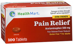 Health Mart Pain Relief Tablets Extra Strength