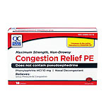 QC SUPHEDRINE PE 10MG PSE FREE 18  95499