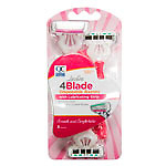 QC RAZOR DISPOS WOMEN FOUR BLADE 3 96507
