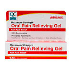 QC ORAL-GEL PAIN RELIEVING MAX STR .42OZ