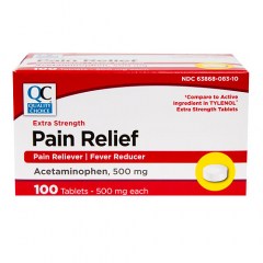 QC NON-ASP X-STR TAB 500MG 100     90857