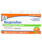 QC IBUPROFEN TAB 200MG 50          98528