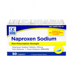 QC NAPROXEN SOD 220MG CAP 50       97456