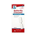 QC BUTTERFLY CLOSURE ADH STRIP 10  96735